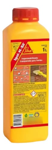Impermeabilizante Siliconado Ladrillos Igol H Sil 1 Lt Sika Acabado Mate Color N/a