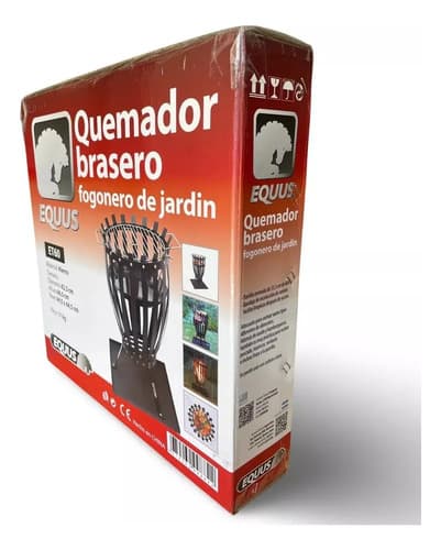 Quemador Brasero Fogonero De Jardin Equus