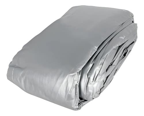 Lona Reforzada, 12 X 17 M, Gris, Truper 15368