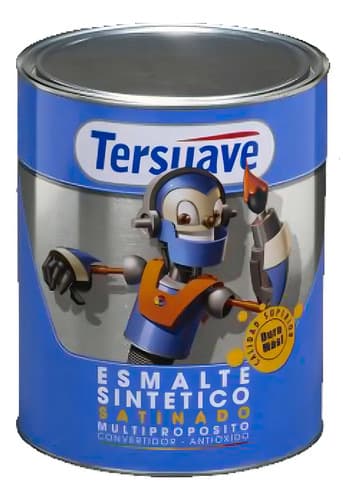 Esmalte Tersuave Sintético Multipropósito Satinado 0.5l- Mix Color Blanco