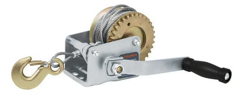 Malacate Con Manivela, 300 Kg, Con Cable, Truper, 14719