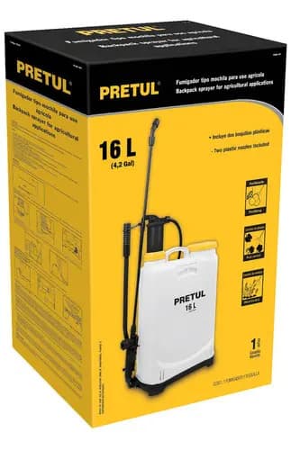 Pulverizador De Jardín Pretul Fum-16p