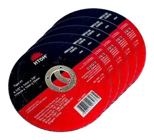 50 Discos De Corte, 4 1/2, Acero Inoxidable, Metal Fino, Amoladora De 1 Mm