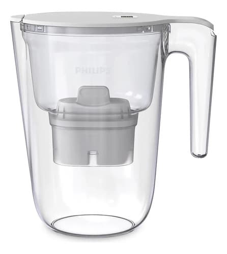 Jarra Purificadora De Agua Philips Con Timer 3.4l C/filtro Blanco