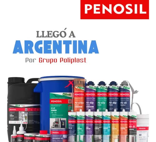 Caja X 12 Penosil Espuma Proyectable Aislacion Termoacustica