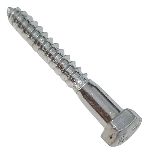 100 Tornillo Tirafondo Hexagonal Zincado 5/16 X 3 1/2 - 89mm