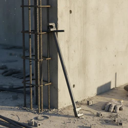 Grinfa Barra Dobladora De Metal 10x12mm 500mm Wqb3350