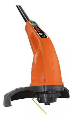 Bordeadora Eléctrica Tramontina 1000w + Escoba Rastrillo Color Naranja