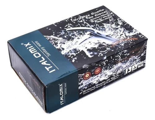 Grifería Monocomando Lavatorio Italomix Lh-2020 Plateado Brillante