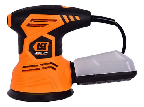 Lijadora Roto Orbital 300w Velocidad Variable Lusqtoff Color Naranja Frecuencia 50 Hz