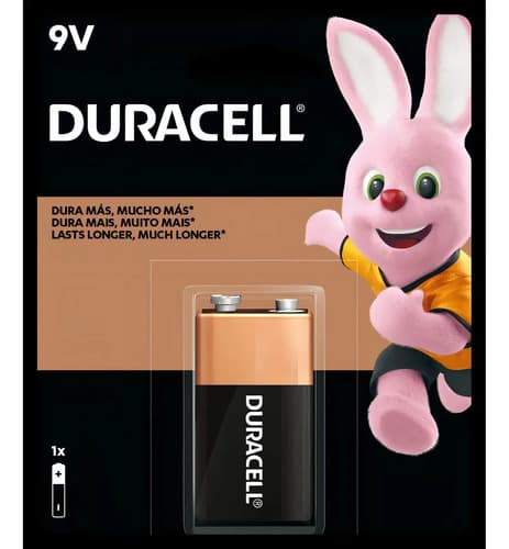 Duracell Coppertop 9v1 9v Rectangular