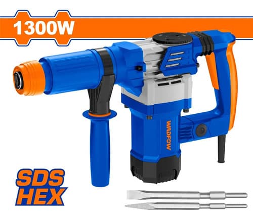 Martillo Demoledor 1300w 15j Wadfow Wdb1d45 Azul