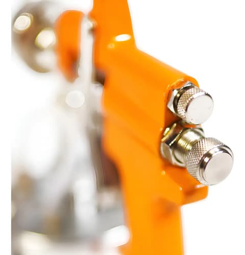Pistola Para Pintar Lusqtoff De Baja 1,8mm Succión Tacho 1lt Color Naranja
