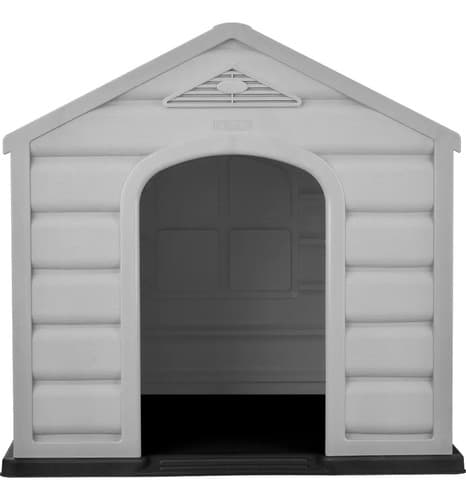Casa Para Perros Razas Pequeñas Rimax 68x58x61cm Beige/verde Oscuro