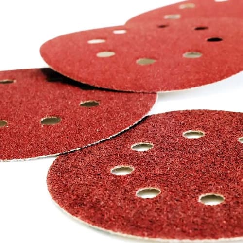 Disco Lija Velcro Makawa 7 Pulgadas 180 Mm Set 5 Unidades Madera Metal