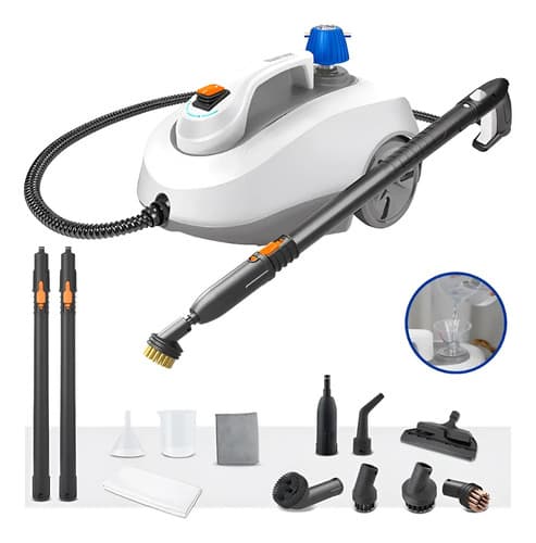 Limpiadora A Vapor 1800w 1,5lt 5bar Wadfow Wsc1515 Azul