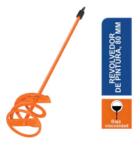 Revolvedor De Pintura, 80 Mm De Diámetro, Truper 11971