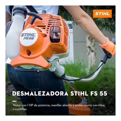 Desmalezadora Stihl Fs 55 Color Naranja