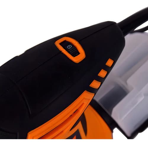 Lijadora Roto Orbital 300w Velocidad Variable Lusqtoff Color Naranja Frecuencia 50 Hz