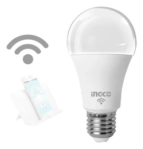 Lampara Led Inteligente 9w E27 Wifi Ingco Hlbacd296