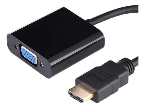 Adaptador Conversor Convertidor Hdmi A Vga Con Audio Activo®
