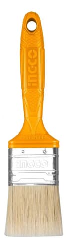 Pincel Ingco De 2  Con Mango De Plástico Para Pintura Naranja Claro