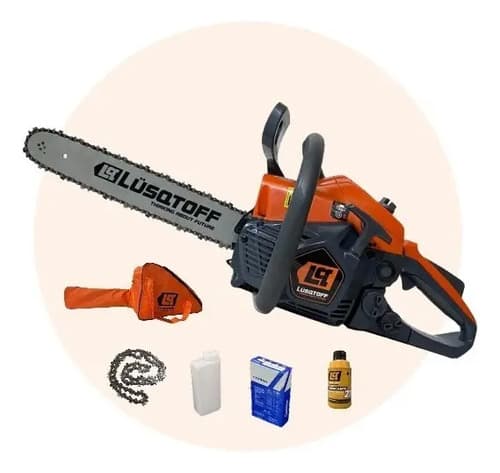 Motosierra Explosion 52cc Walbro Carlton Gs5200 Lusqtoff Naranja Claro