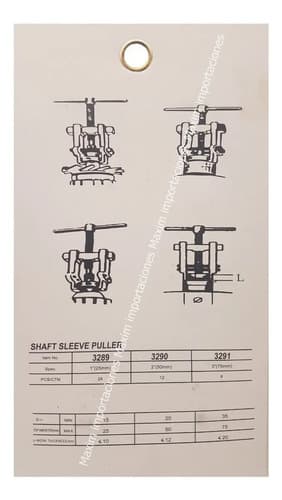 Extractor De Rulemanes - 50 Mm. (2 PuLG.) - Eurotech