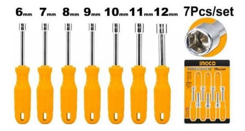 Set 7 Destornillador Dados Ingco Hknsd0701
