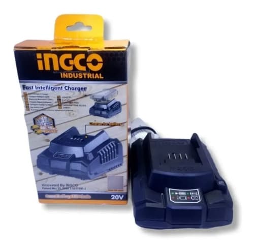 Cargador Bateria 20v 2.0ah Power Ion Litio Linea P20s Ingco