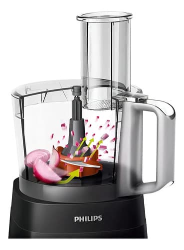 Procesador De Alimentos Philips Hr7302/90 750w Accesorios Ub Negro