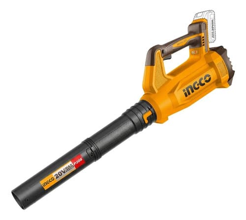 Sopladora A Batería Ingco 20v P20s 11.5m3/min Sin Batería Naranja Claro