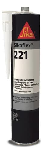 Sellador Adhesivo Multiuso Sika Sikaflex-221 300ml Color Blanco