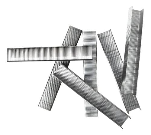 Grapas Para Grapadora Industrial Ingco Sts0208 8x1.2mm 1000 Packs X 1000 Unidades Color Plateado