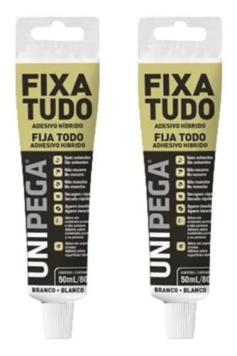 Tubo Unipega Glue Fix Everything, Incoloro