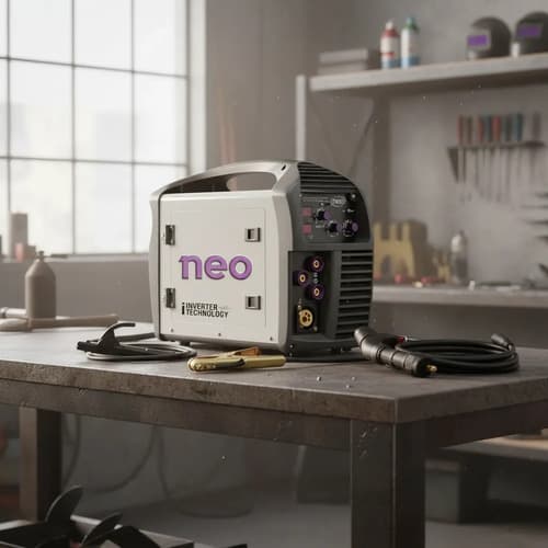 Soldadora Mig Mag Electrodo 250a Neo Sin Gas Ime10250/1/220m Gris