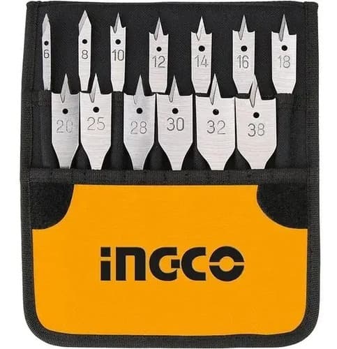 Set Brocas De Madera 13pzas Ingco