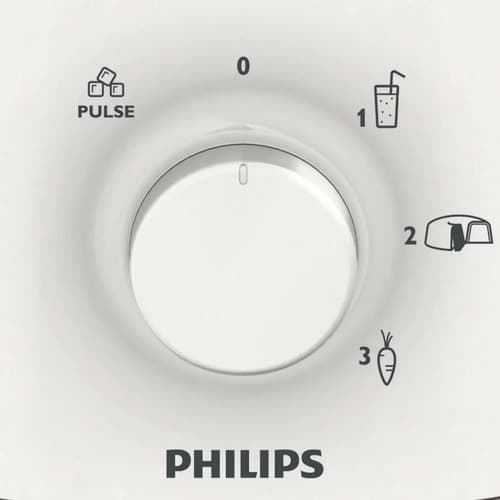 Licuadora Philips Daily Collection Hr2125 1.5 L Blanca Con Jarra De San Blanco