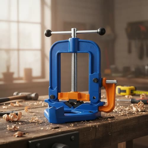 Prensa De Banco Tubos 2# 3 Rango 10-89mm Wadfow Wgtq1203 Azul