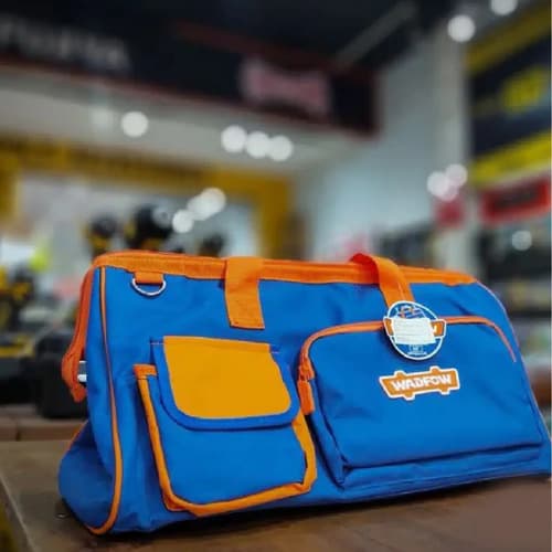Bolso Para Herramientas 19puLG Poliéster 600d 16 Kg Wadfow Azul