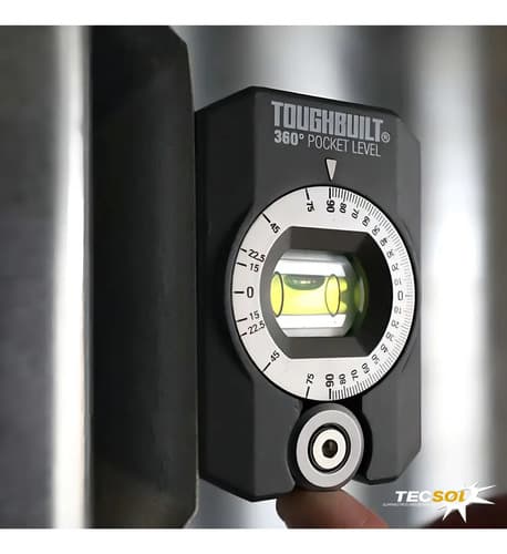 Toughbuilt Nivel De Bolsillo De 360 Grados (tb-h2-l-4r)
