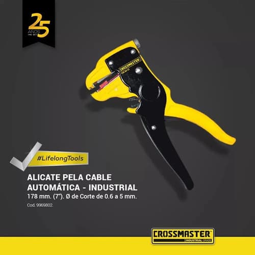 Pinza Pelacables Automatico Alicate De 7 Crossmaster