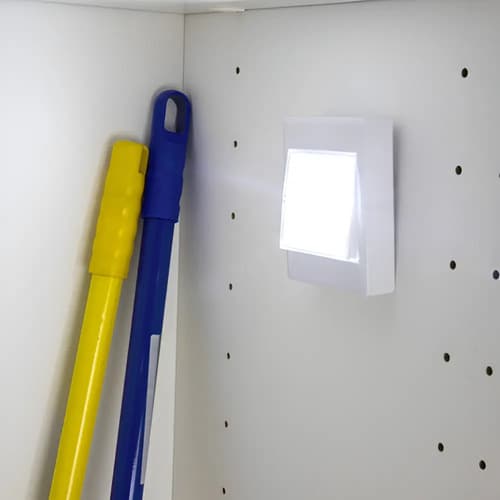 Luz Led Interruptor De Armario Estantes Placares Roperos ® Blanco
