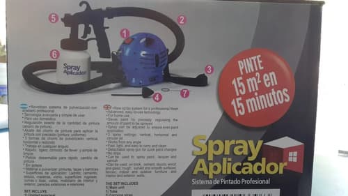 Equipo De Pintar Spray Paint 650w Latex Sintetico