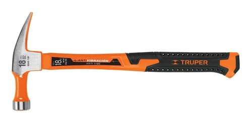 Martillo De Uña Recta 18 Oz Mango Fibra De Vidrio 10761