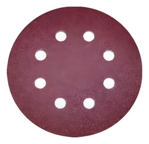 Disco De Lija Con Velcro 10 Unidades 125mm, Todos Los Granos