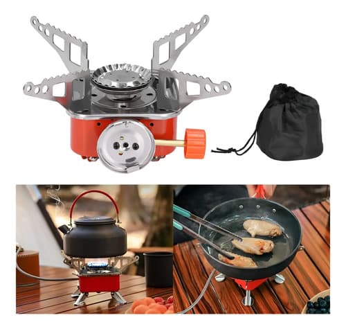 Anafe Cocina Camping Pesca Portatil Excursiones Calentador