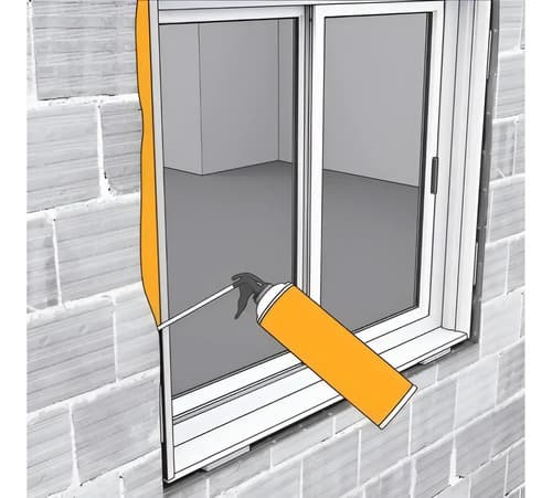 Espuma Expansiva De Poliuretano Para Relleno Sika Boom 750ml