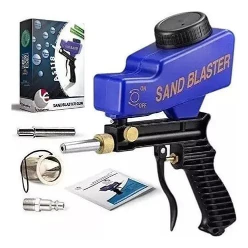 Pistola Arenadora P/ Trabajos Sobre Metales & Vidrios