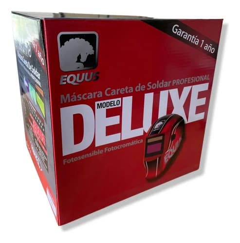 Soldadora Equus Mig Mma 120a C/gas Y S/gas +  Careta Profesi Rojo